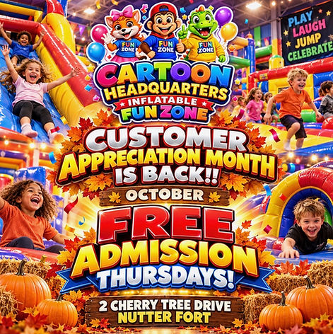 Customer Appreciation Month Flyer