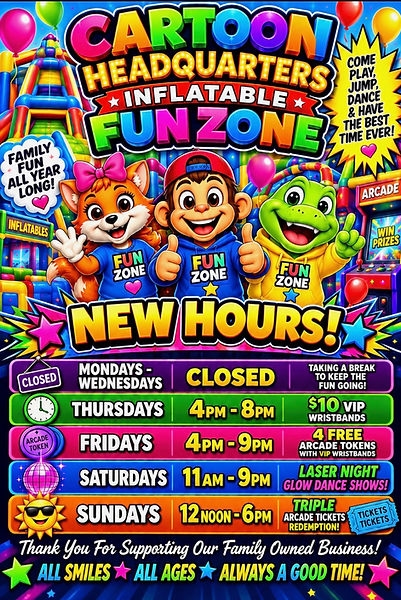 New Hours Flyer